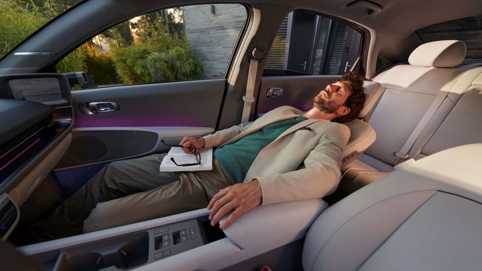 Foto do interior do Hyundai Ioniq 6