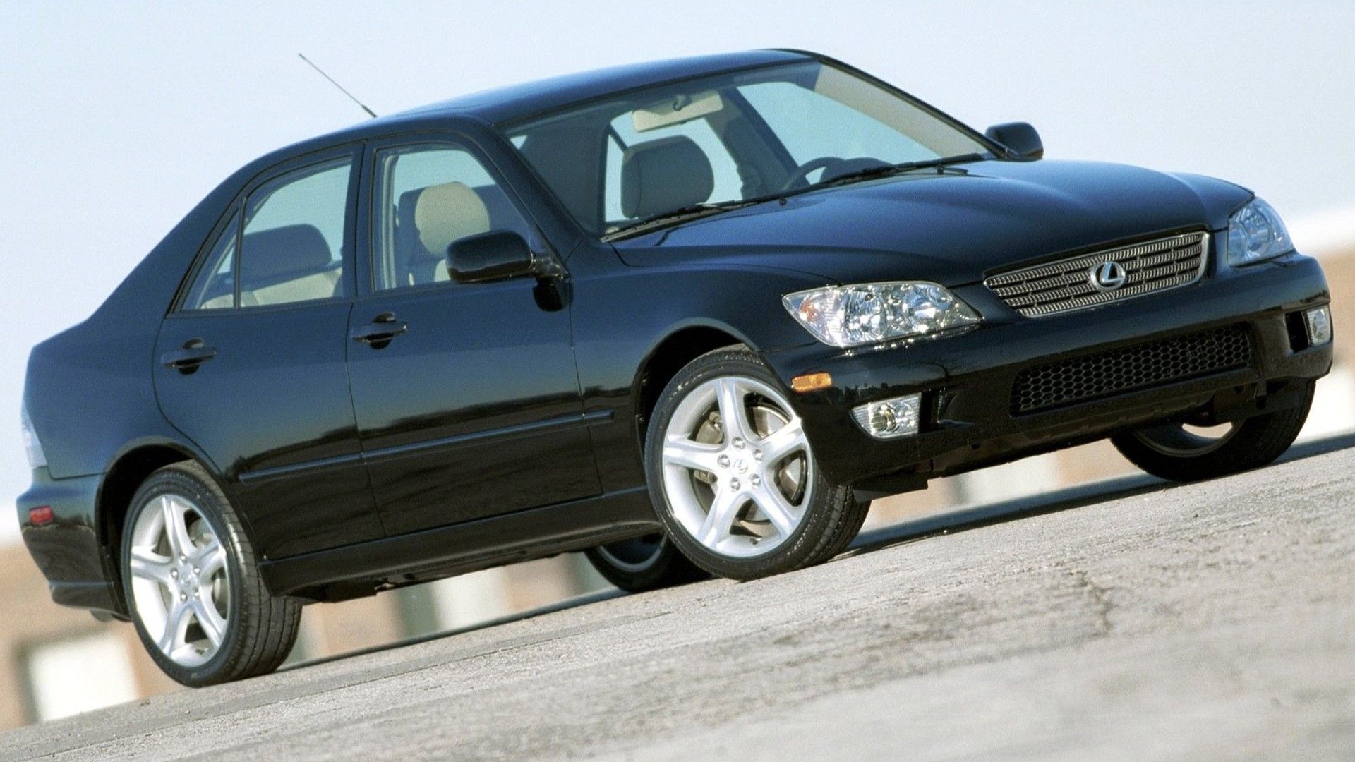 Preto 2001 Lexus IS300