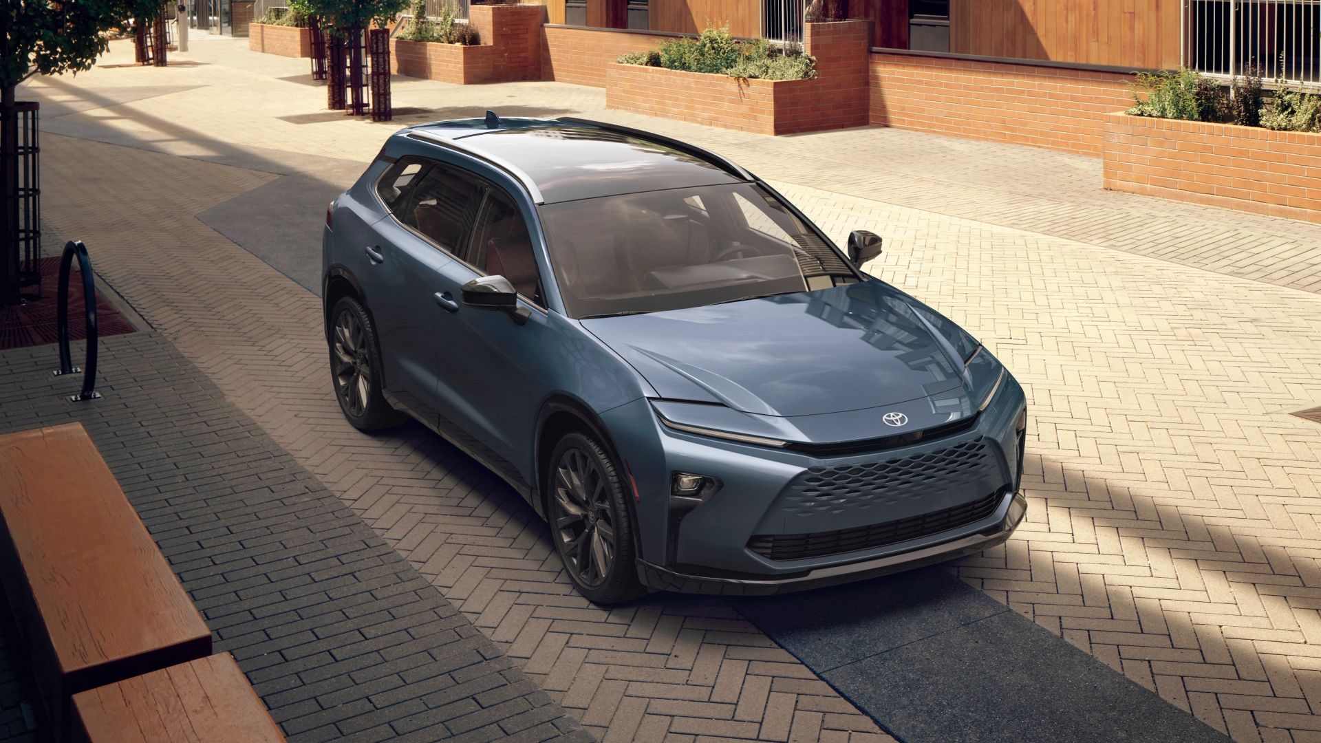 Blue 2025 Toyota Crown 