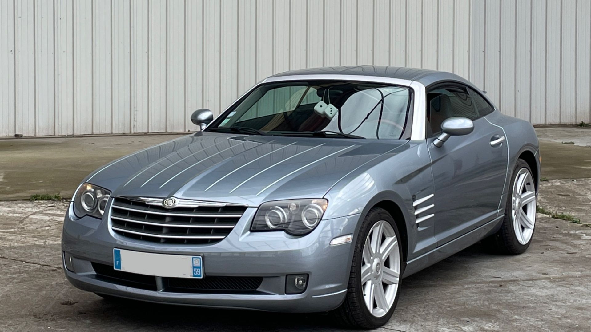 2007 Chrysler Crossfire convertible front 3/4 view