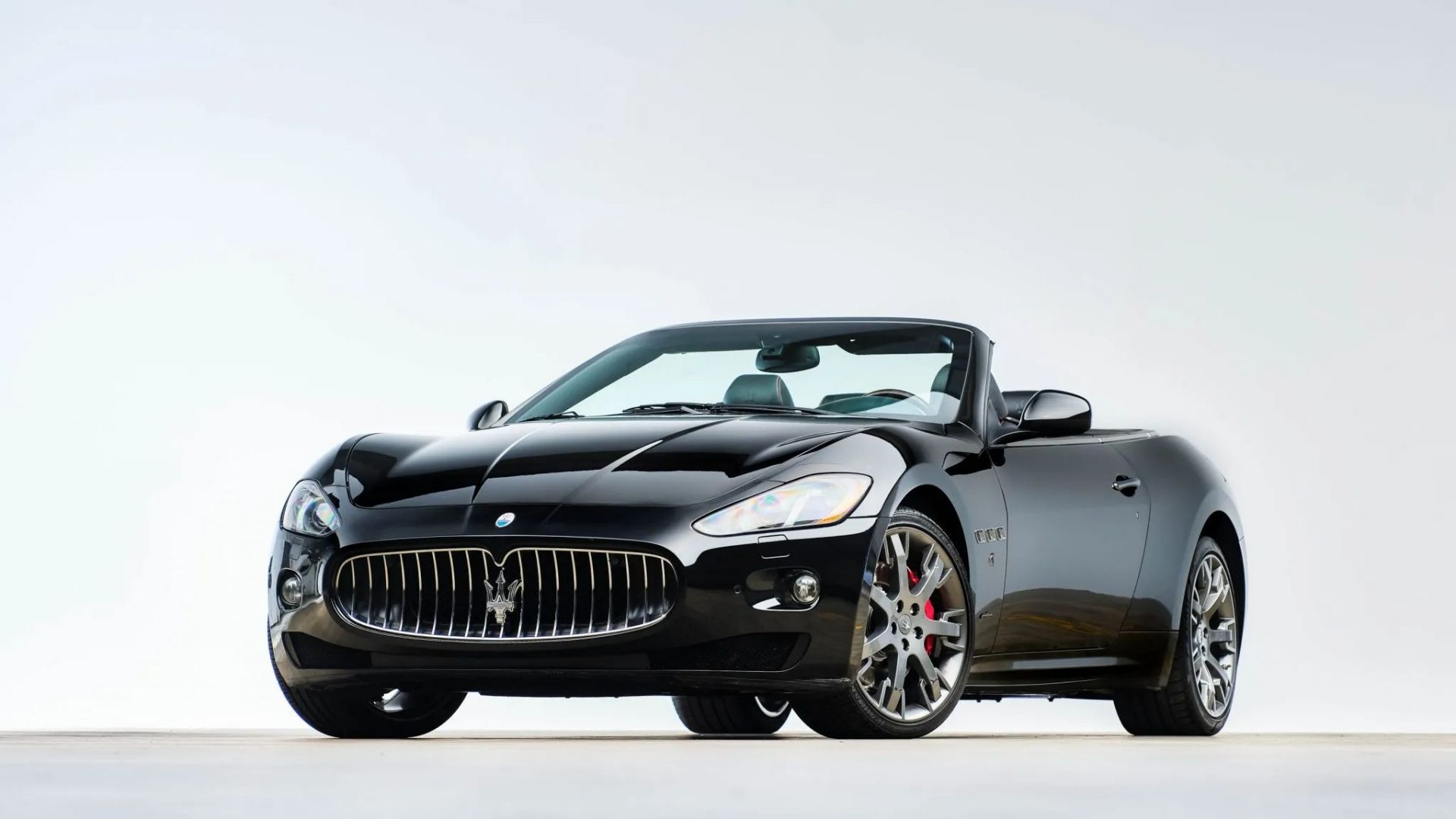 Black 2015 Maserati GranTurismo Convertible