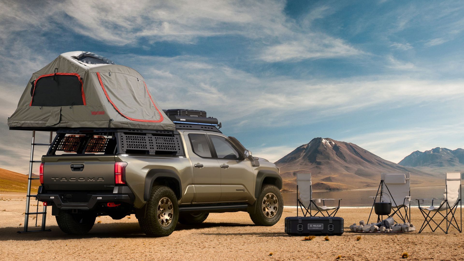 Toyota Tacoma 2024 Construção Overlanding
