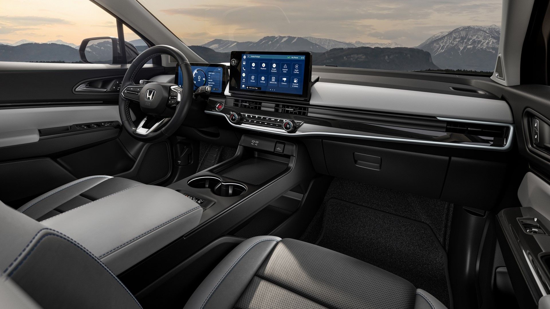 Interior do prólogo Honda 2024