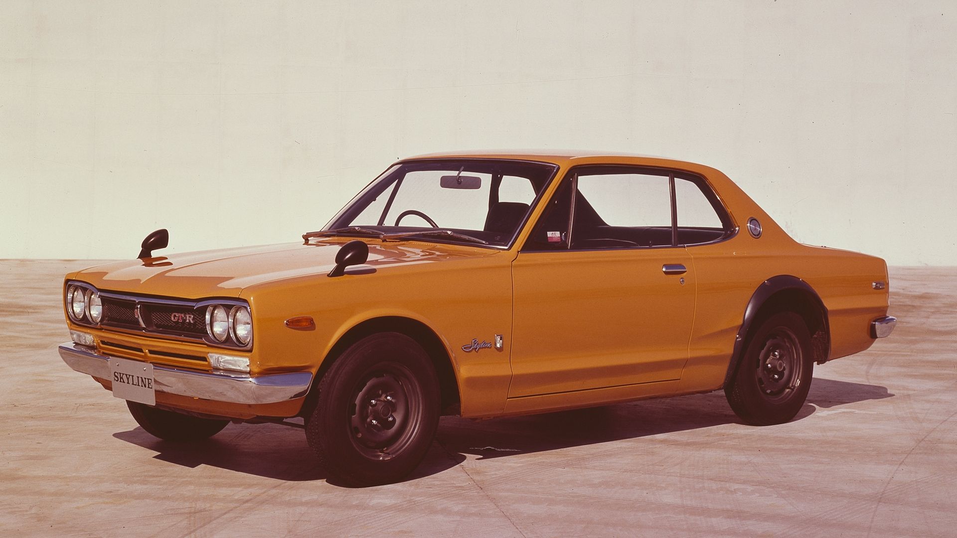 Orange 1970 Nissan Skyline C10 2000GT-R