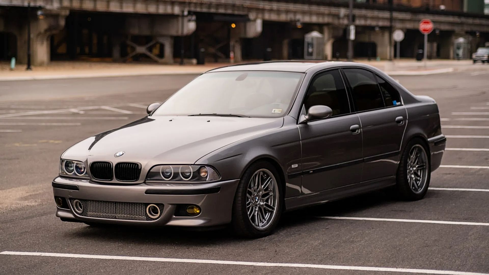 Silver 2003 BMW M5