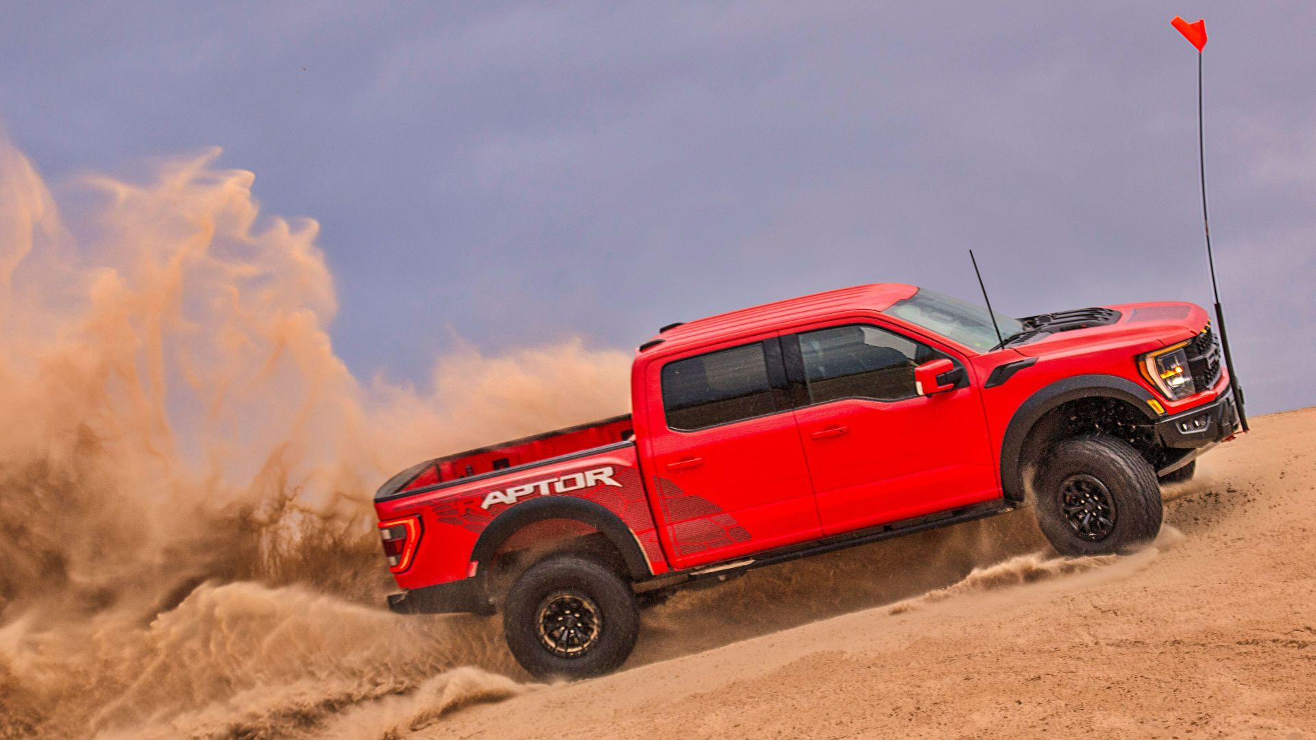 Side Profile of a 2023 Ford F-150 Raptor R 