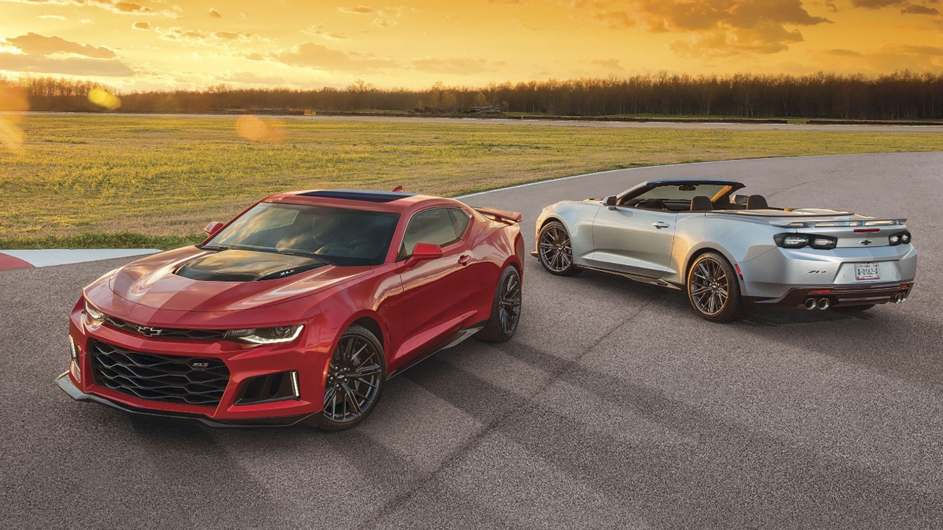 Both the 2024 Chevrolet Camaro Convertible and Coupe Versions