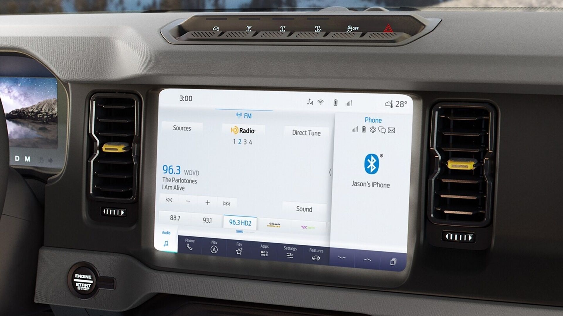 2024 Ford Bronco infotainment