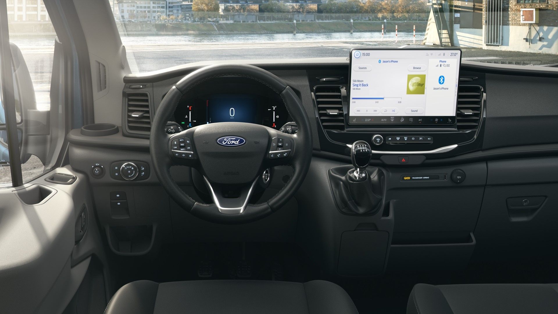2024 Ford E-Transit steering wheel