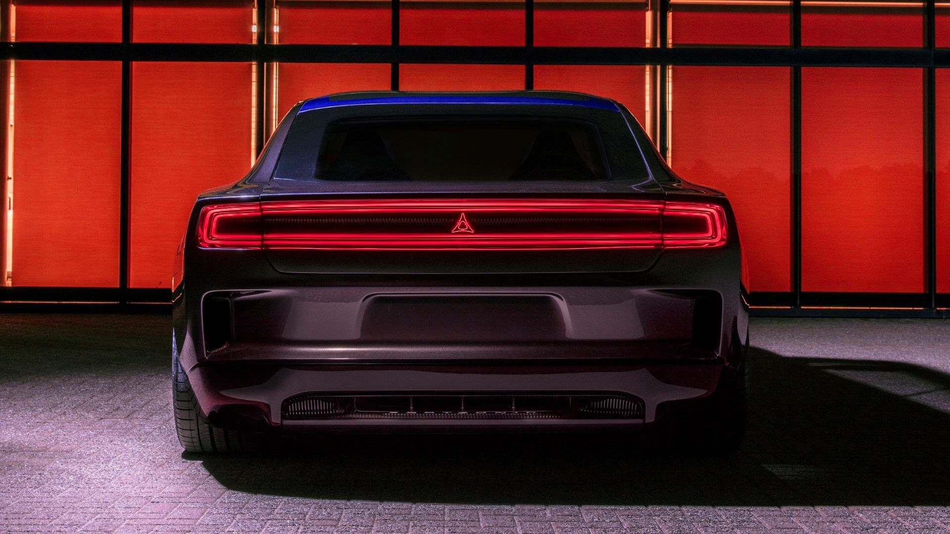 Rear Profile Dodge Charger Daytona SRT Concept 
