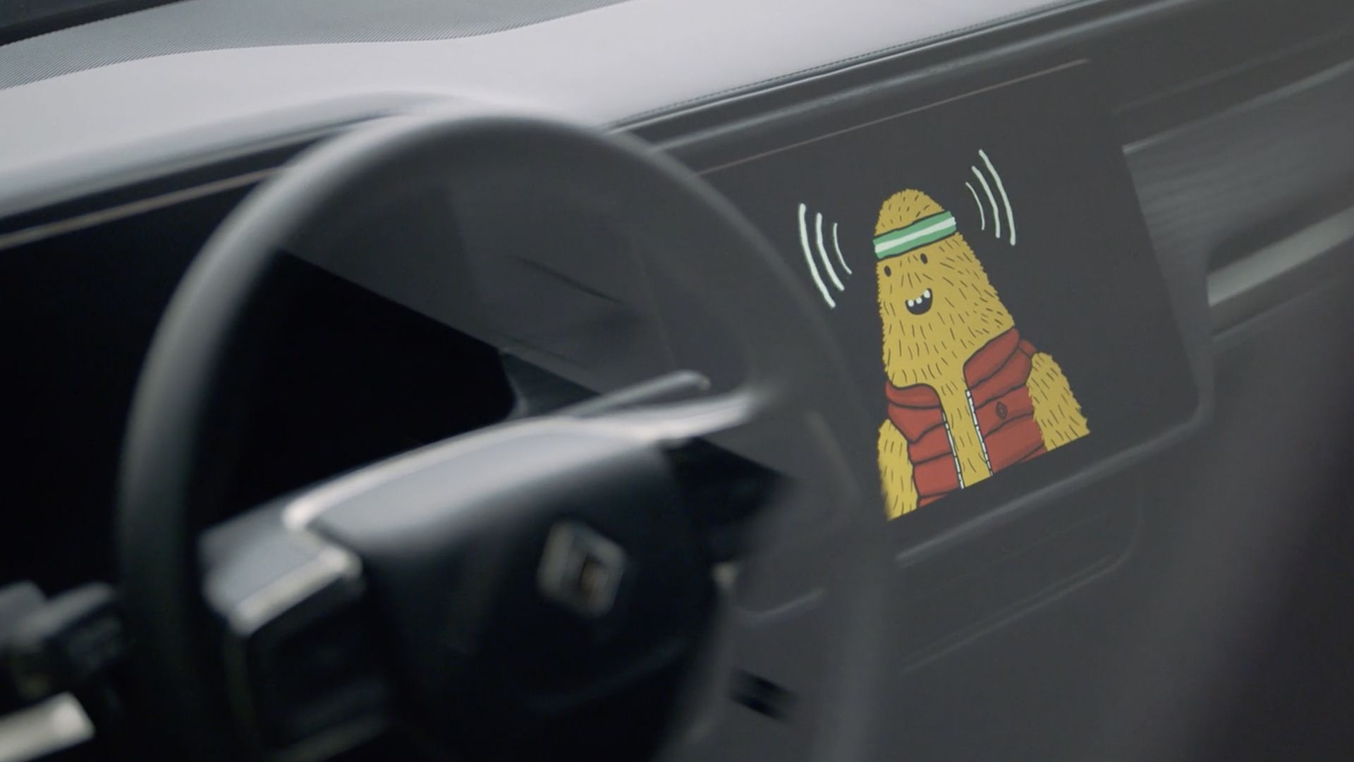 The onboard Gear Guard system on the Rivian R1T