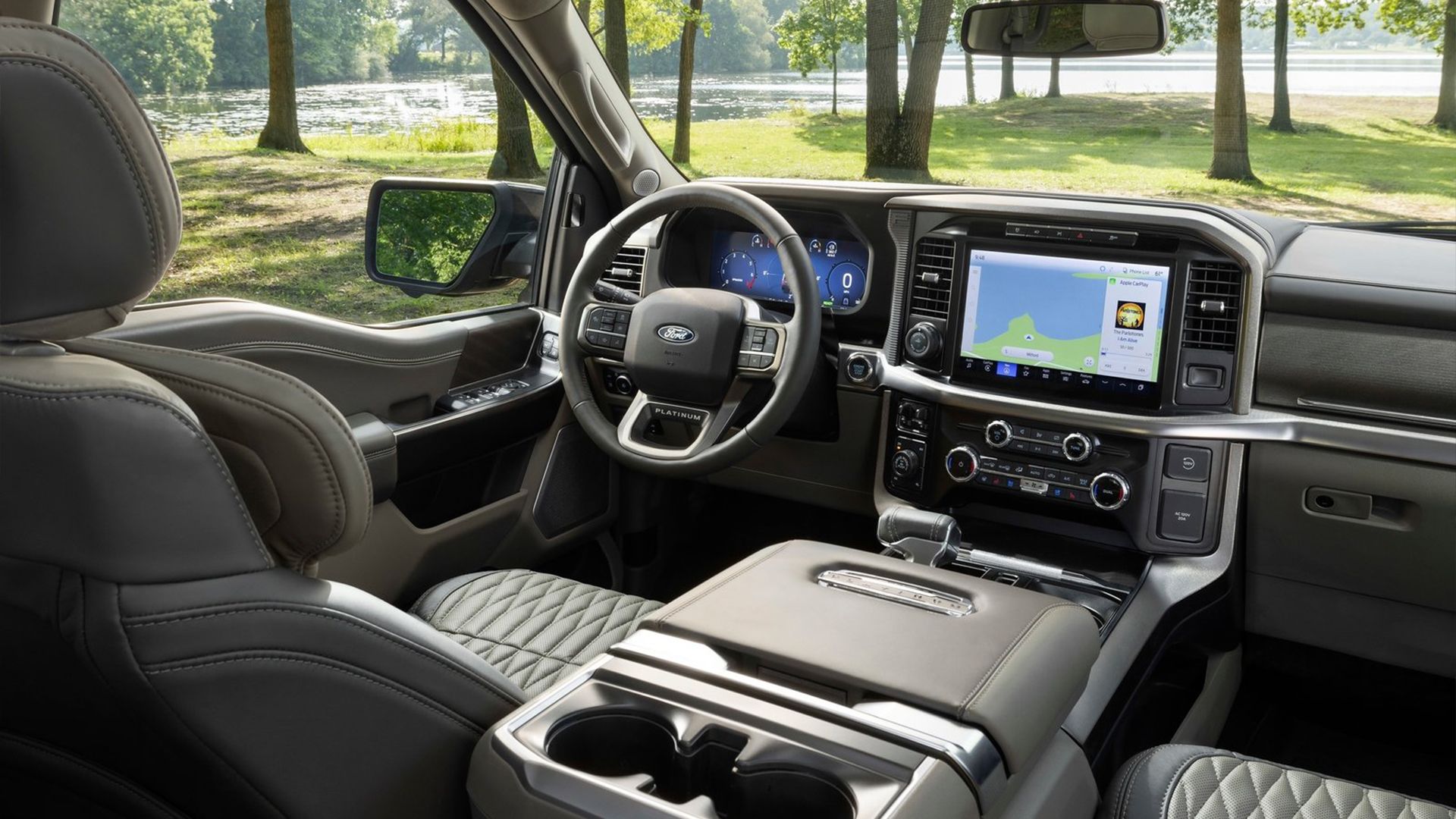 2024 Ford F-150 interior