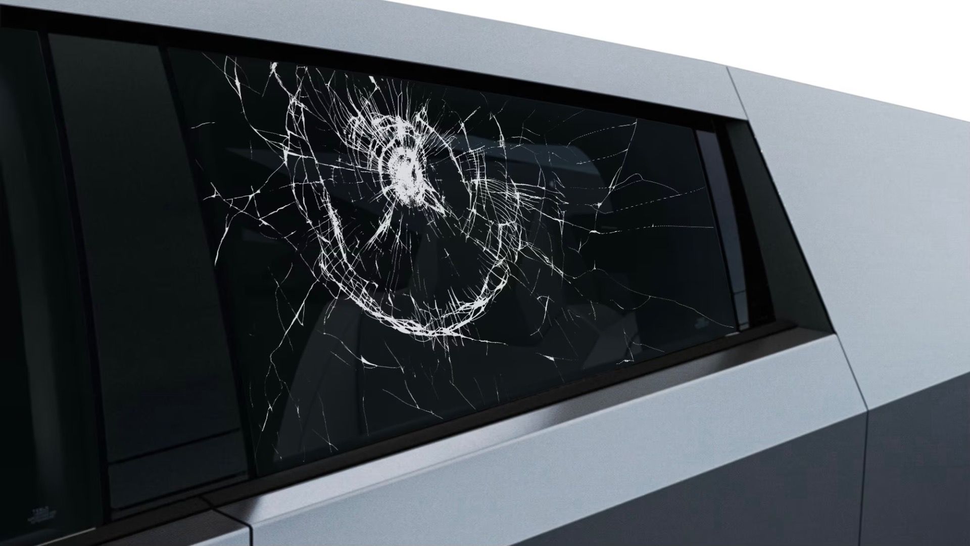 Cybertruck OMFG Window Decal