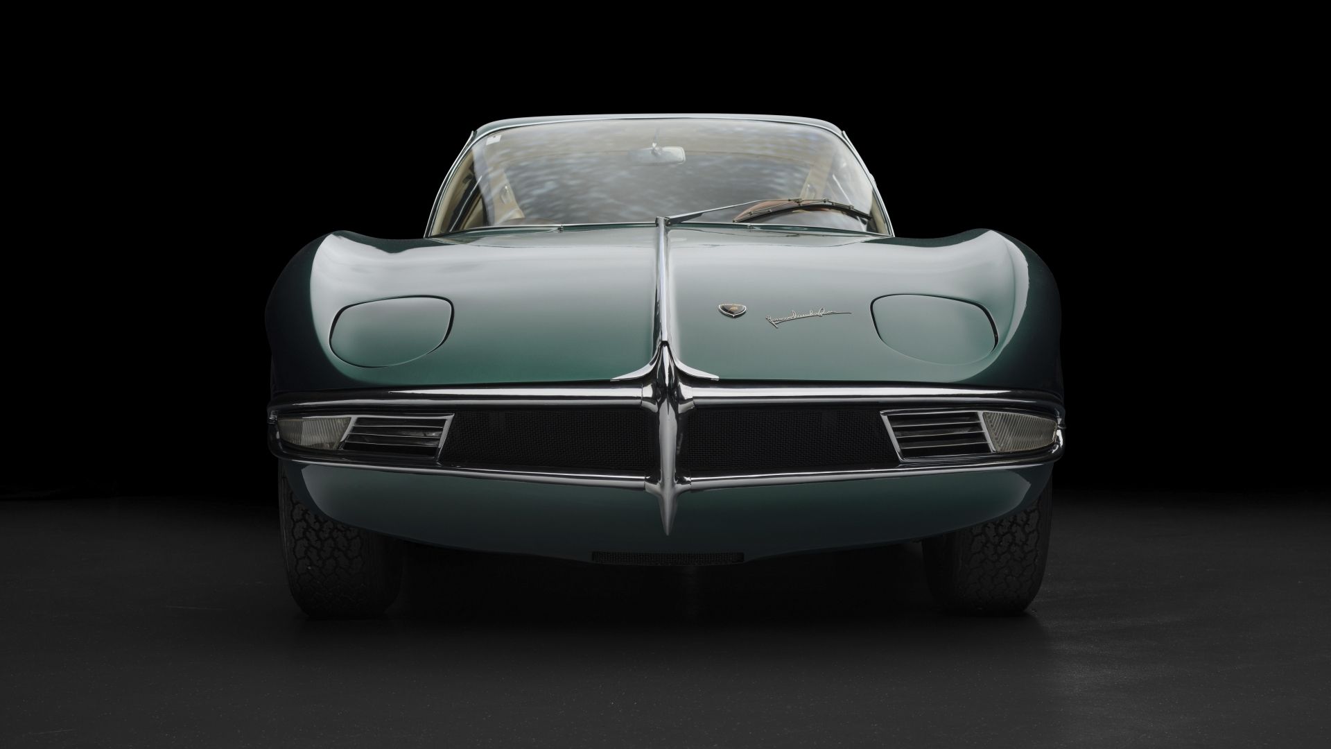 Green 1963 Lamborghini GTV