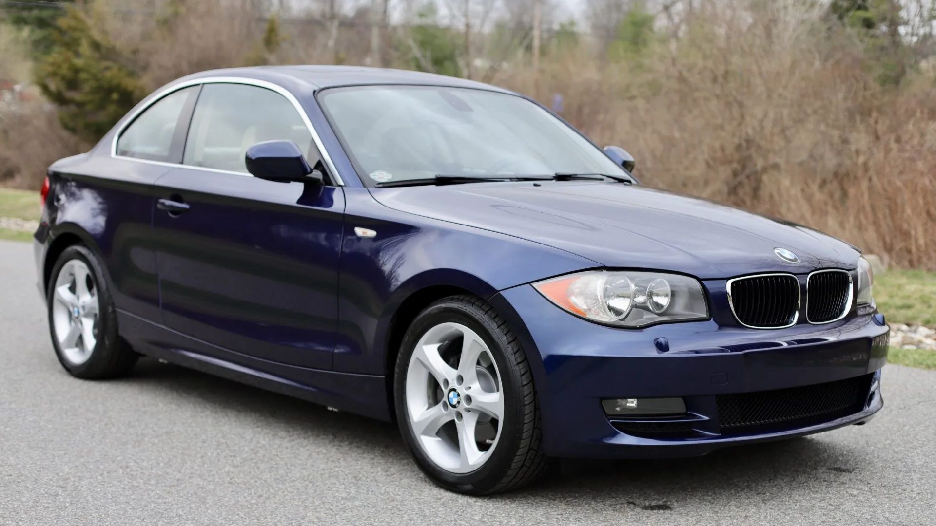 Blue 2010 BMW 128i Coupe