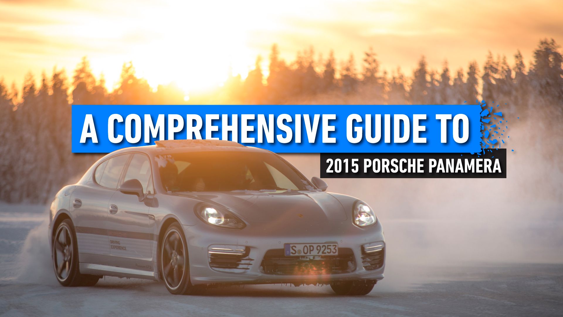 Silver 2015 Porsche Panamera 