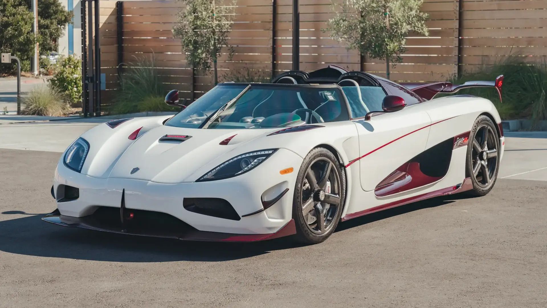 White 2018 Koenigsegg Agera RS