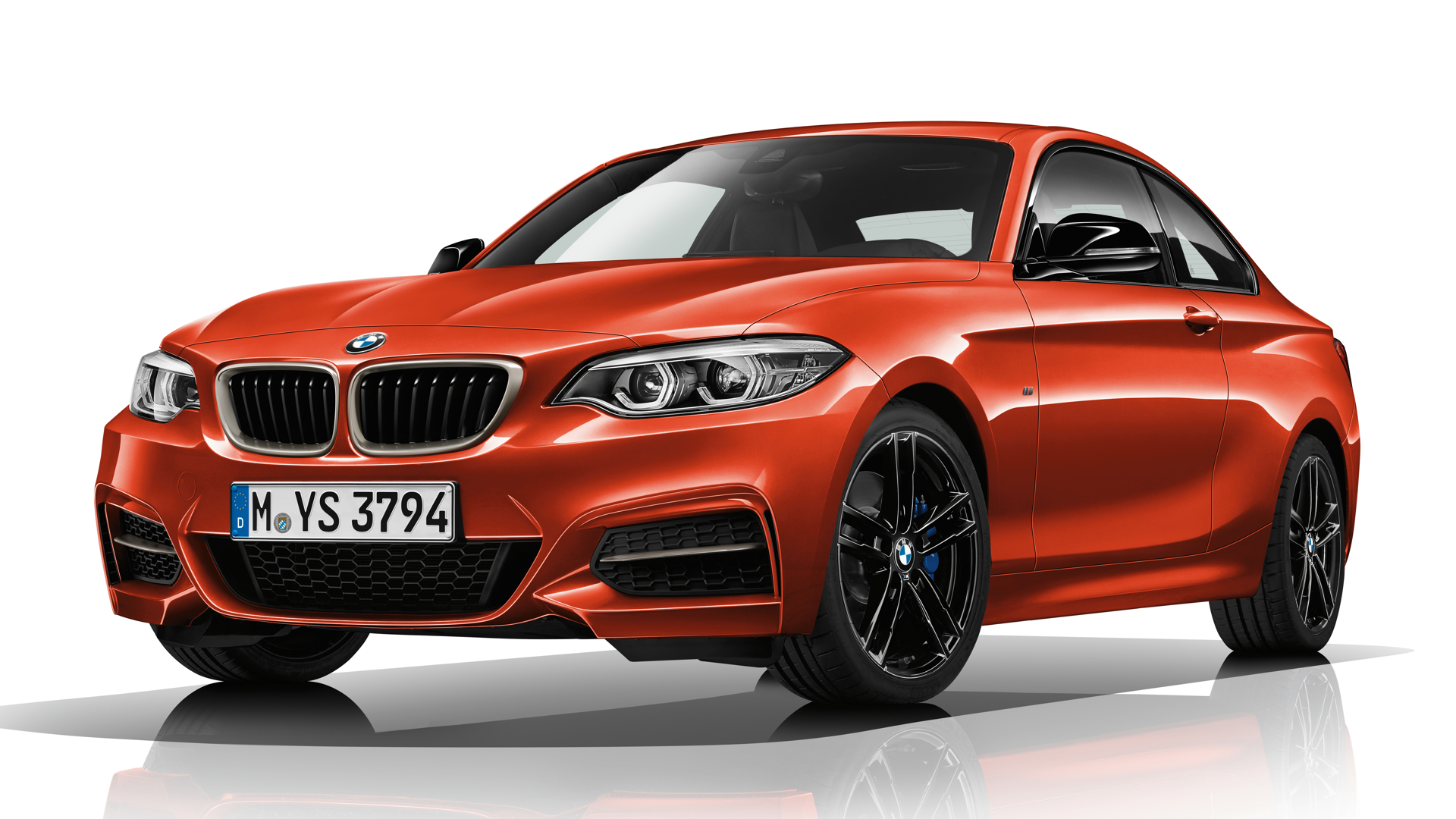 Orange 2019 BMW M240i Coupe