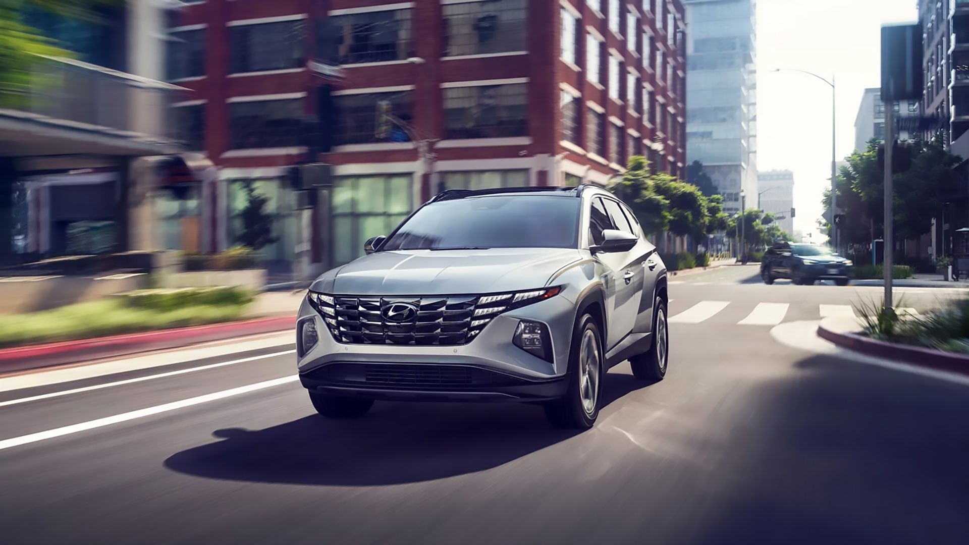 Um Hyundai Tucson Prata 2024