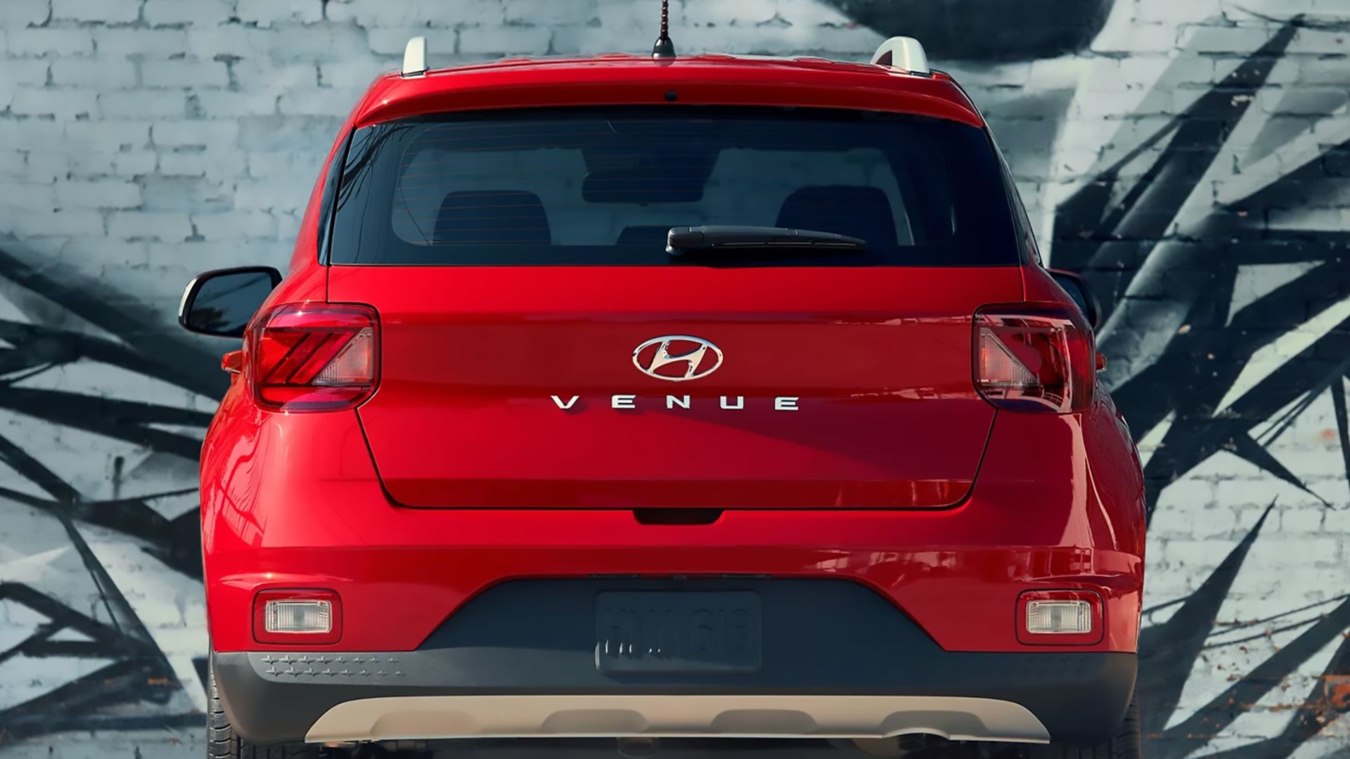 Um Hyundai Venue Vermelho 2024 