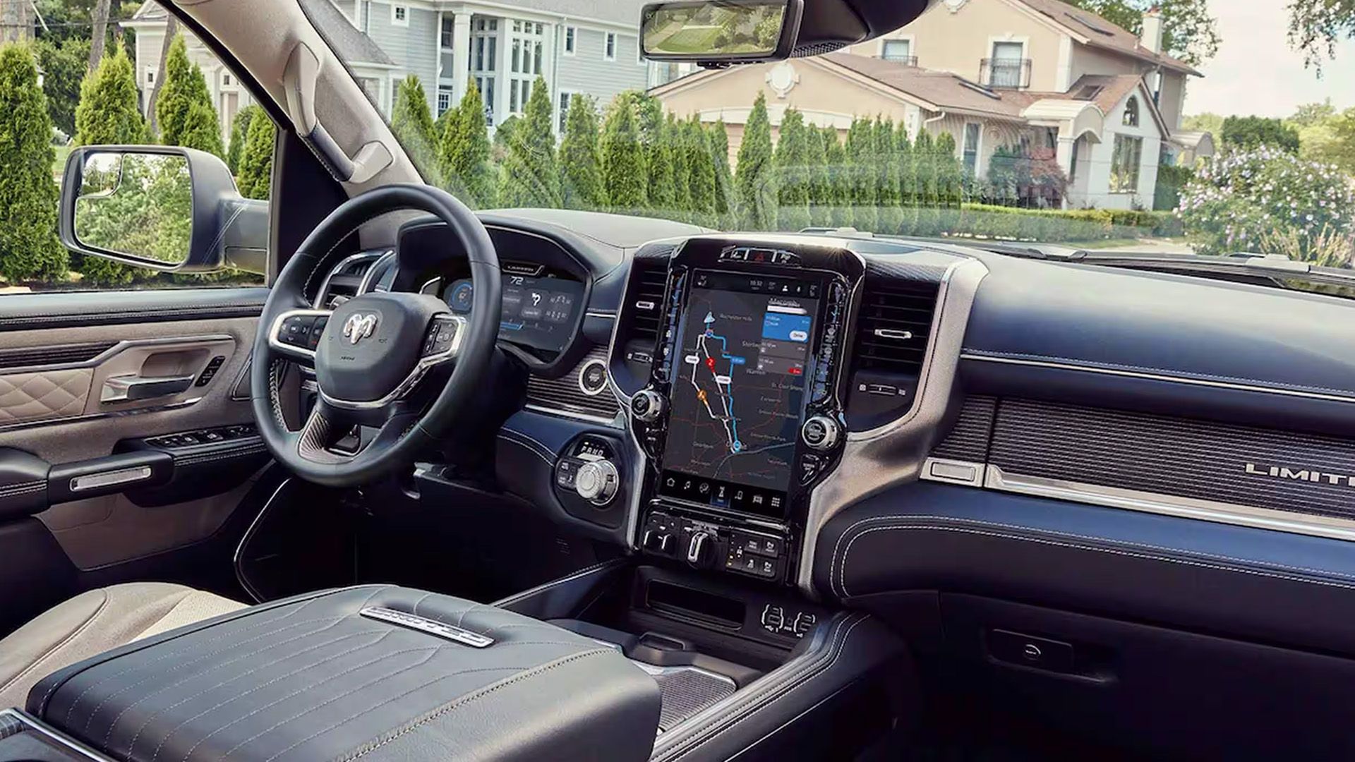 The 2024 Ram 1500 Limited Interior 