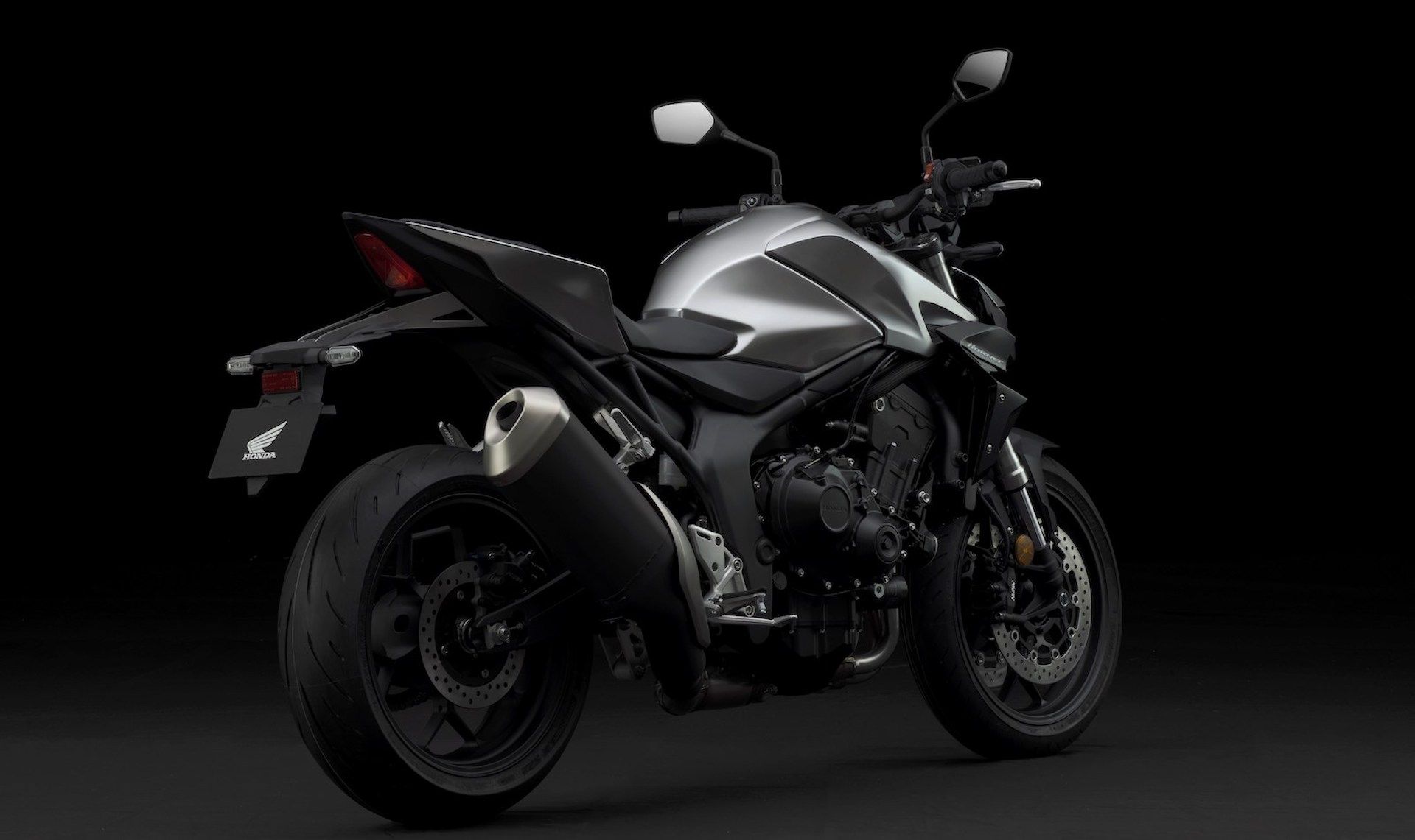 2024 Honda CB1000 Hornet studio shot, black background