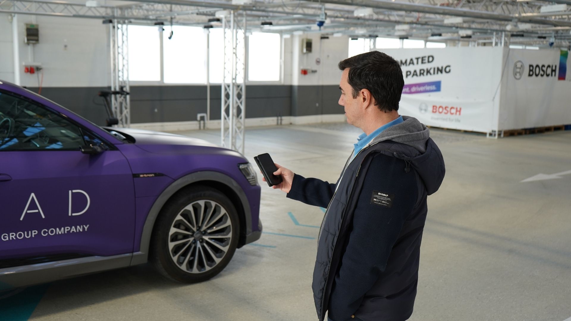 Bosch-Cariad Automated Valet Charging