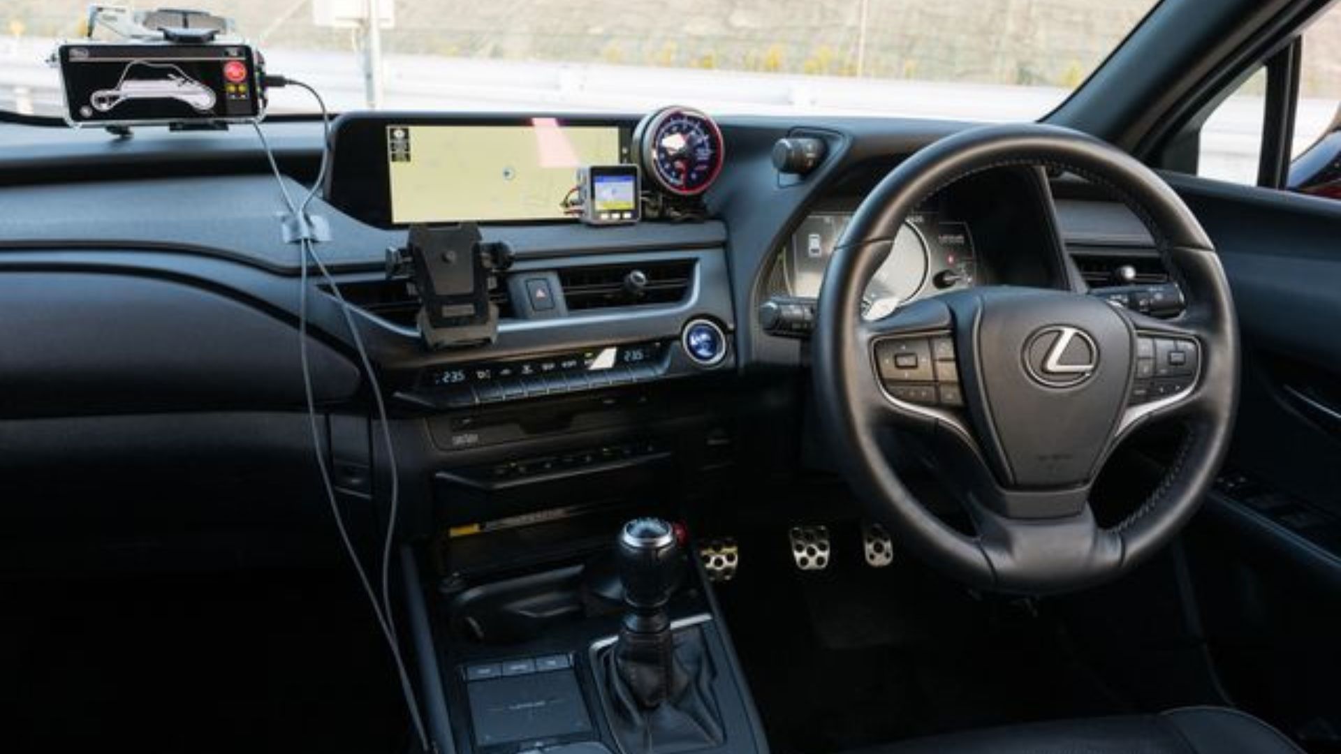 Interior do protótipo Lexus UX300e 