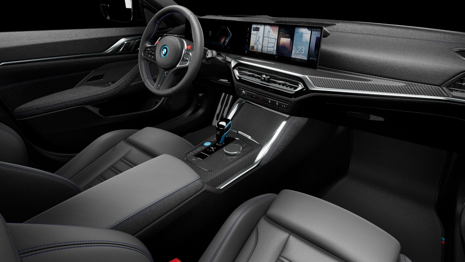 2023 BMW i4 interior