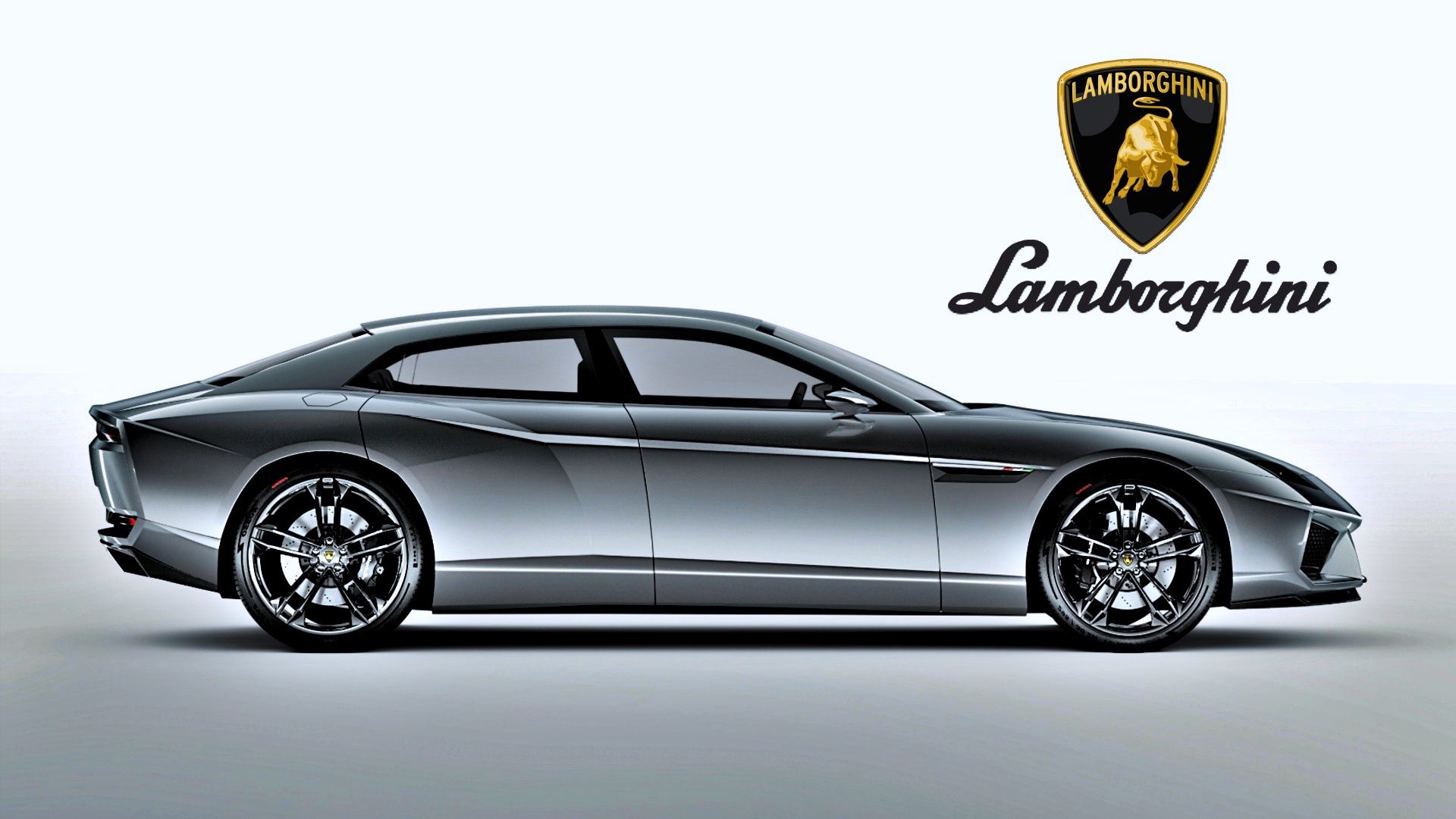 Silver 2009 Lamborghini-Estoque concept