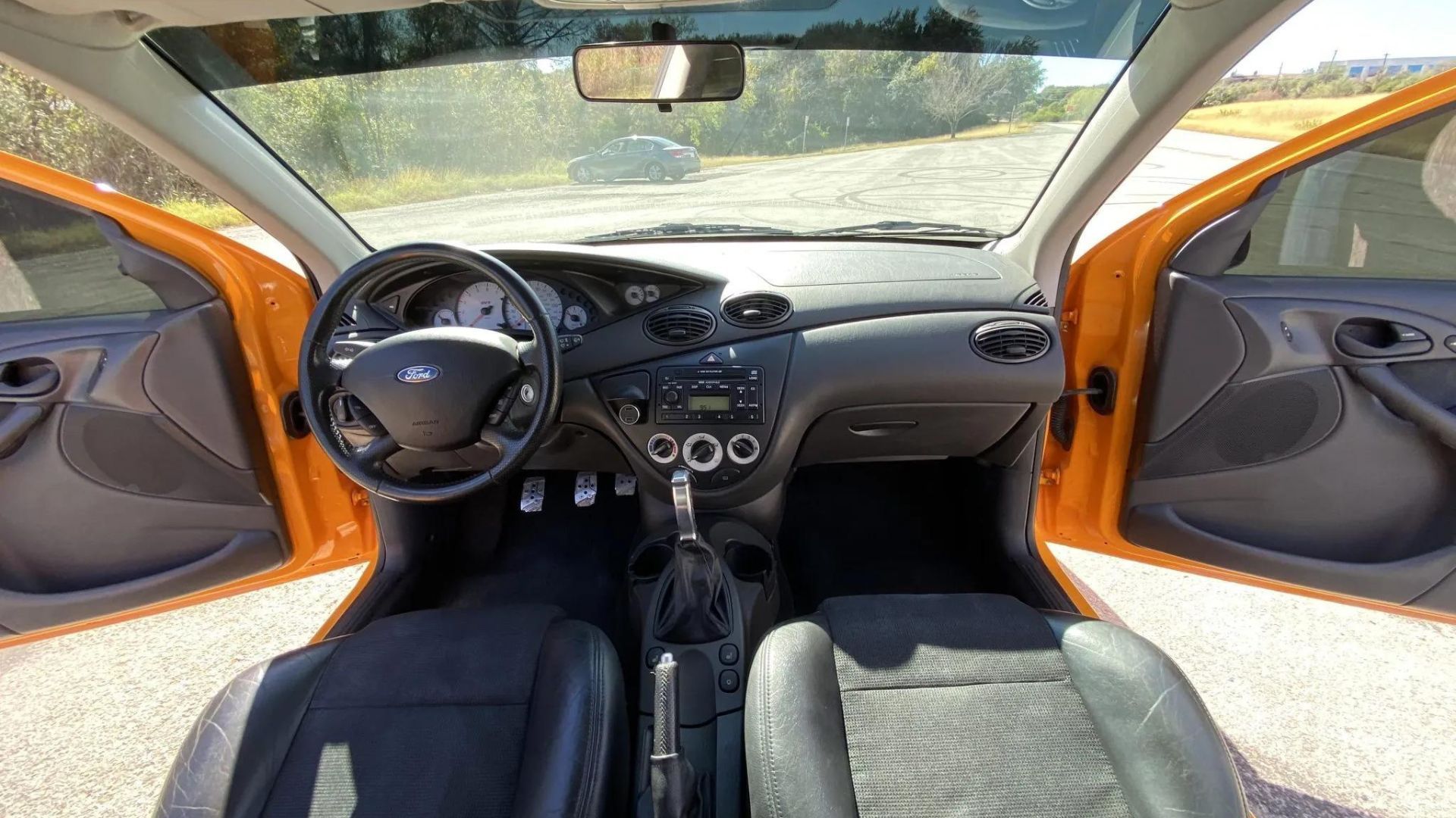 Modified 2003 Ford Focus interior view