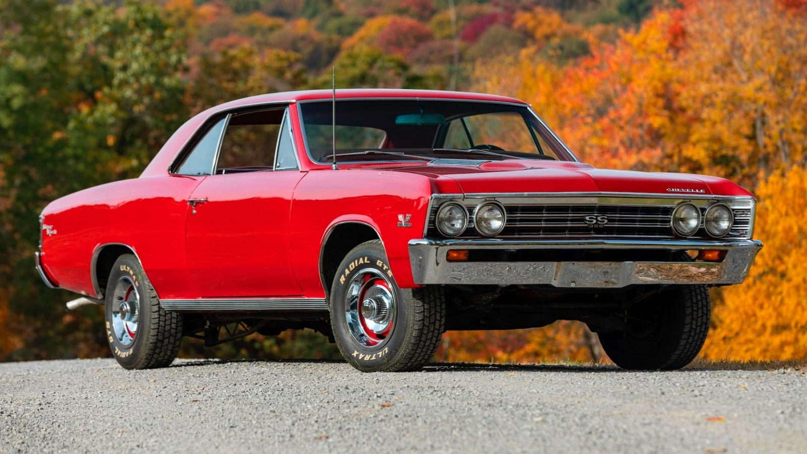 Red 1967 Chevrolet Chevelle