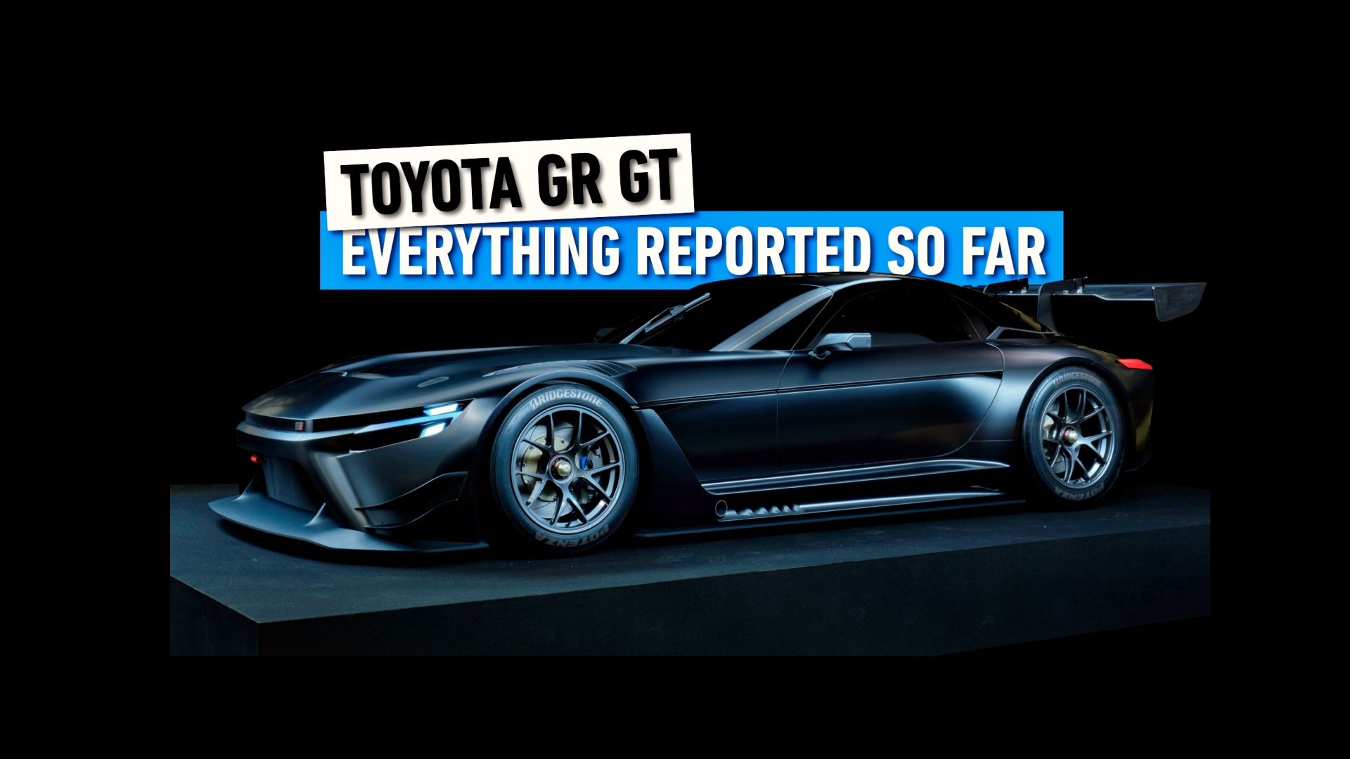 Black Toyota GR-GT