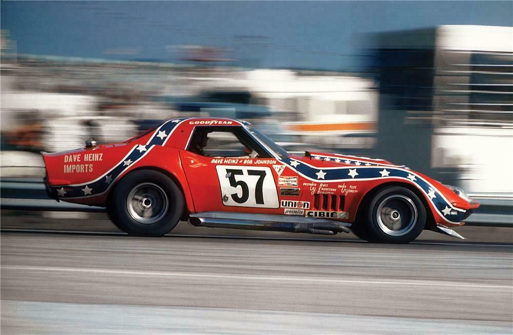 1969 Chevrolet Corvette #57 Rebel Race Car