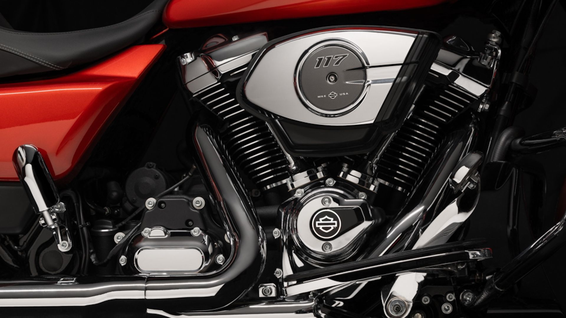 2024 Harley-Davidson Street Glide Milwaukee-Eight 117 Engine