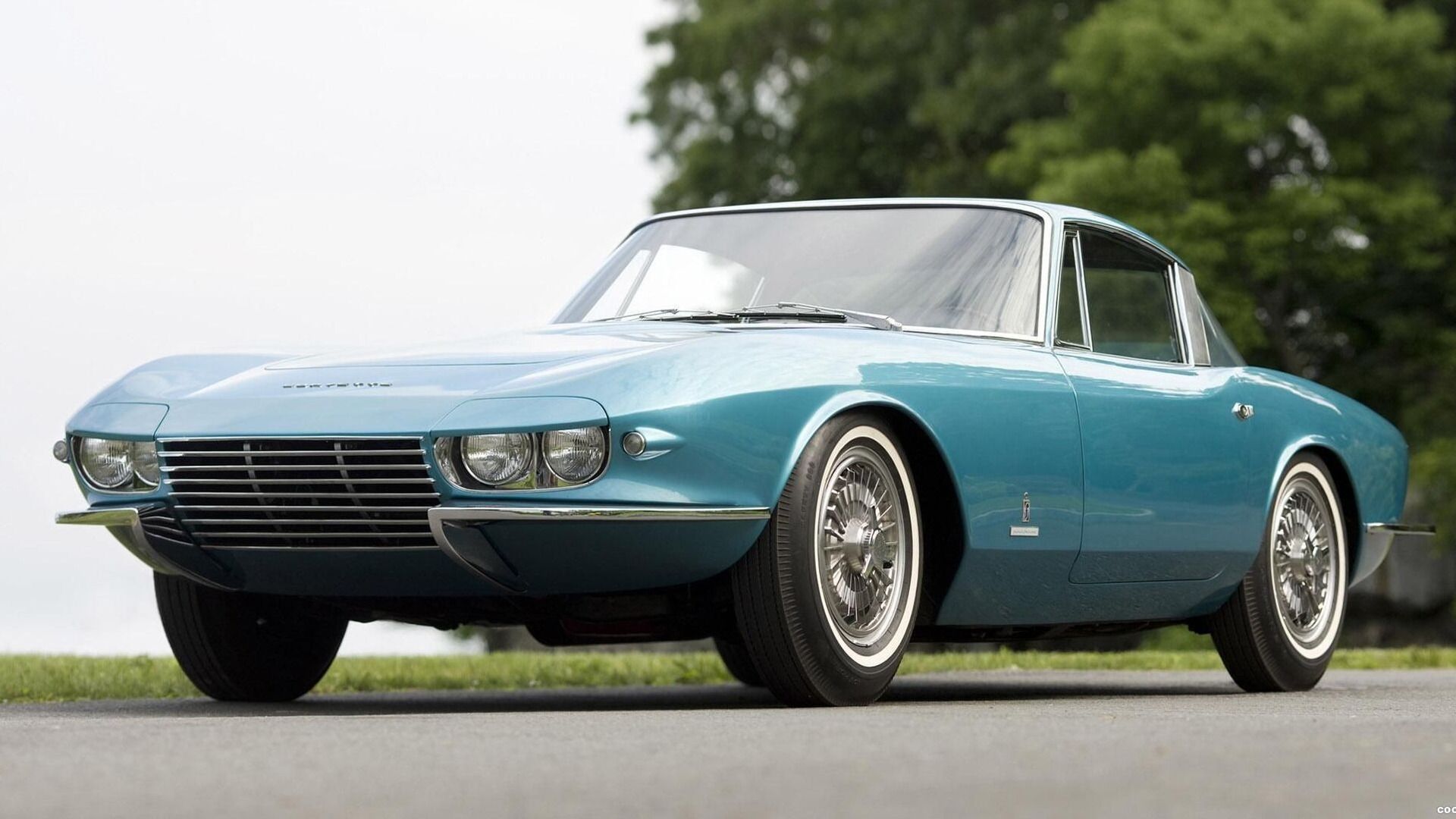 Blue 1963 Chevrolet Corvette Rondine