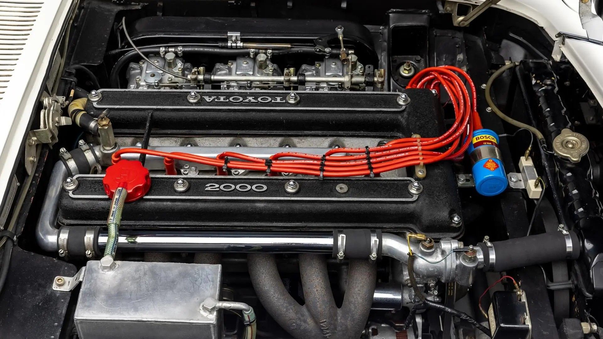 1968 Toyota 2000GT engine