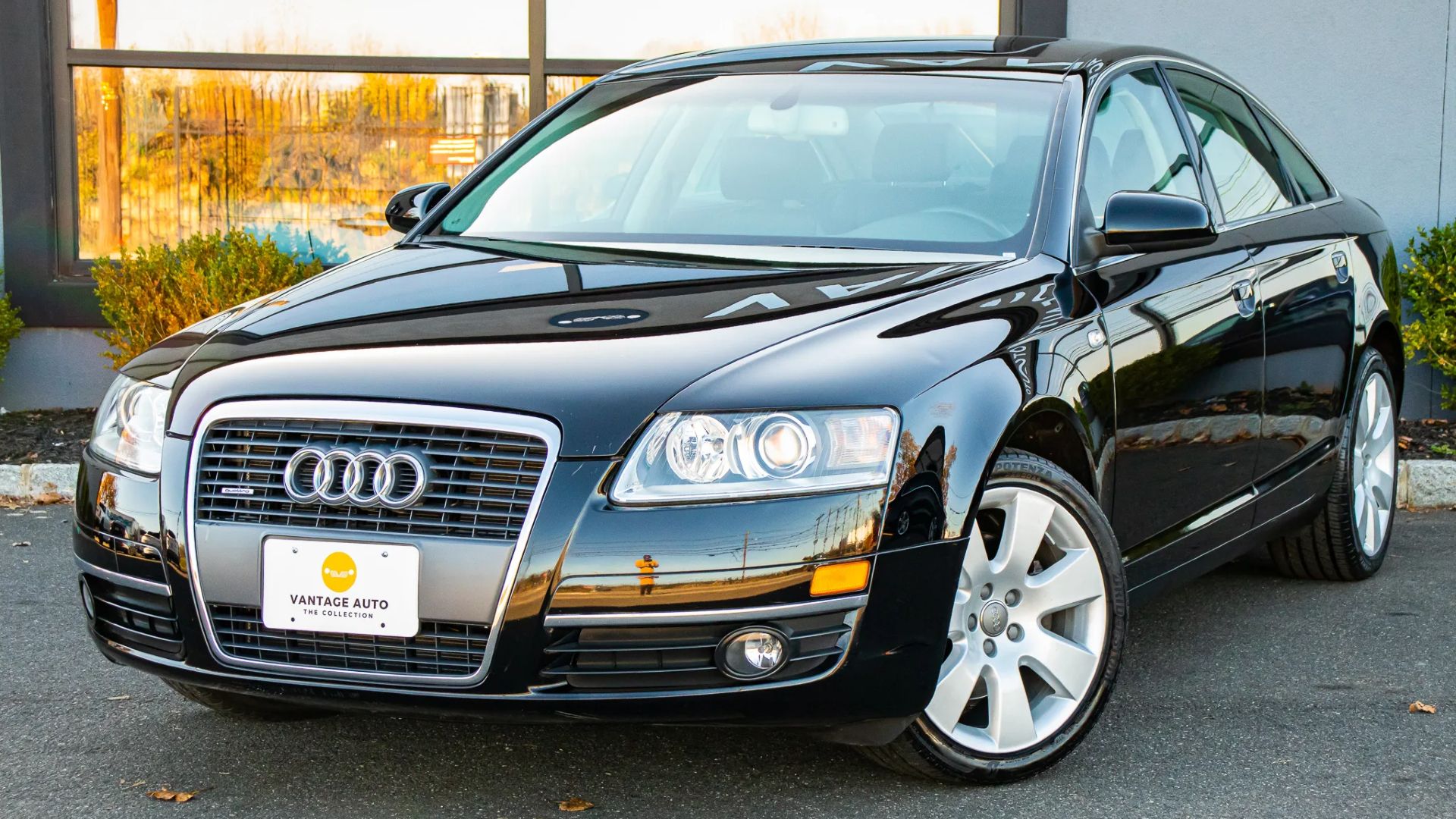 Black 2007 Audi A6