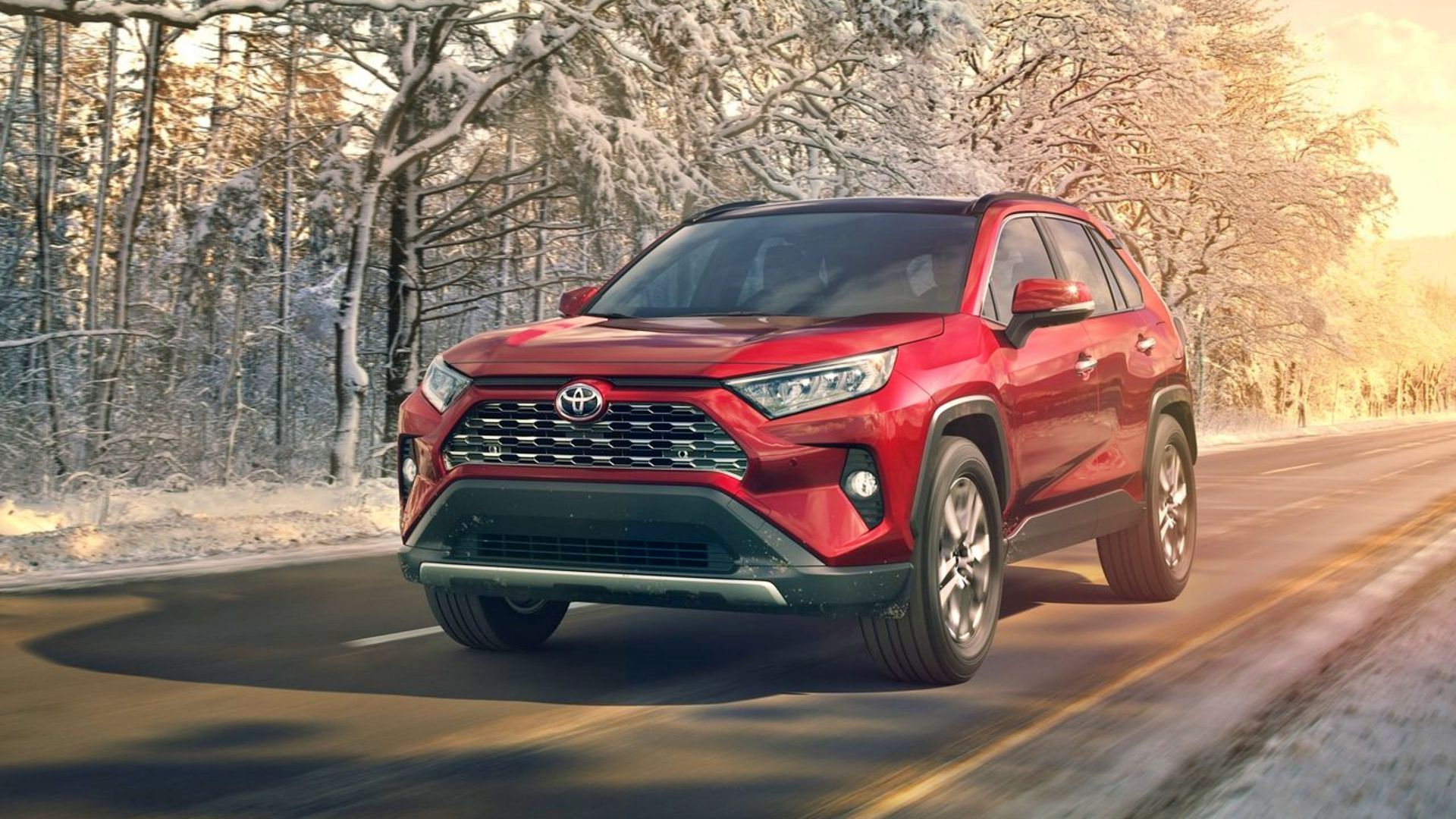 Toyota RAV4 vermelho 2019