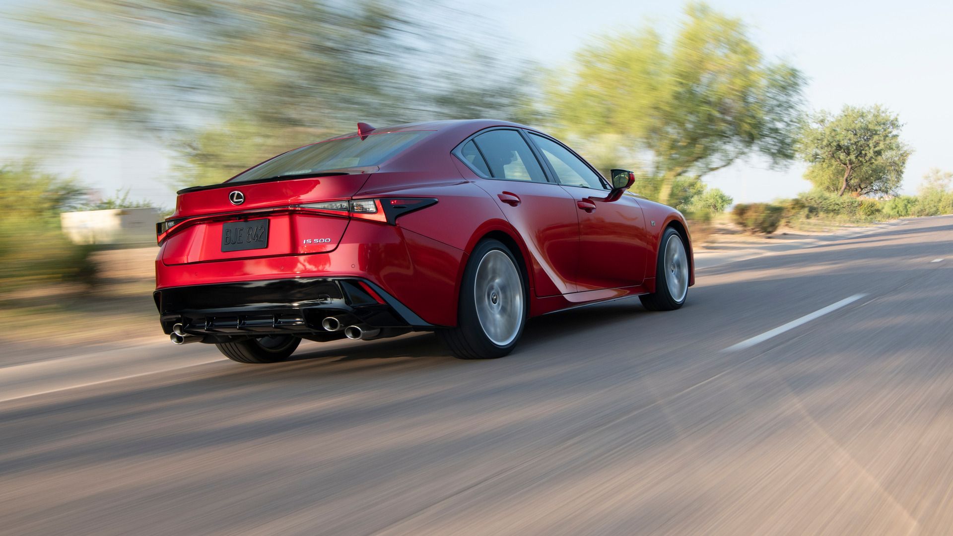 Circuit Red 2022 Lexus IS 500 F Sport