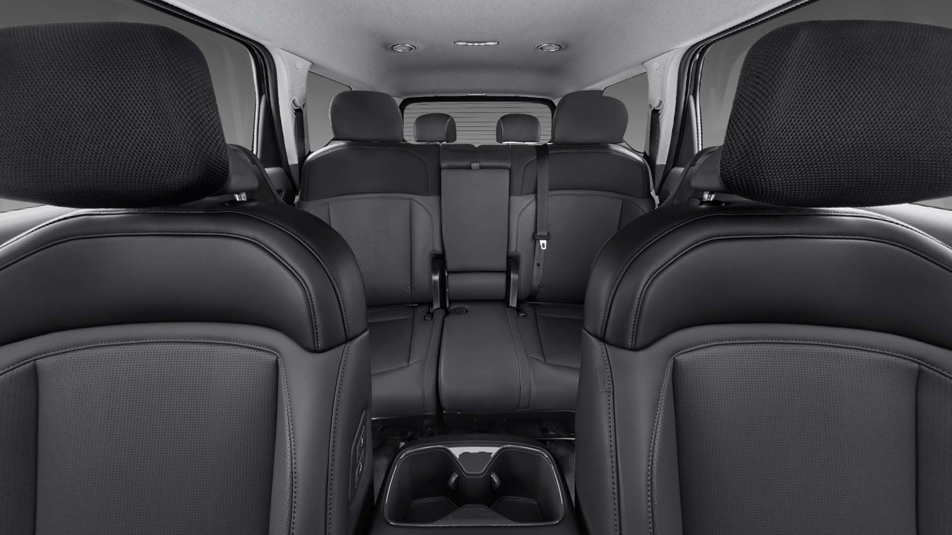 Interior of a 2024 Kia EV9 Light RWD