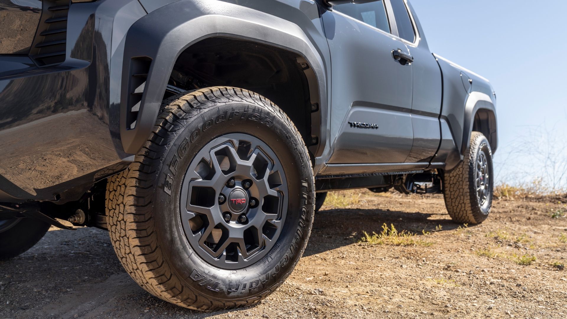2024 Toyota Tacoma low-angle parked outside