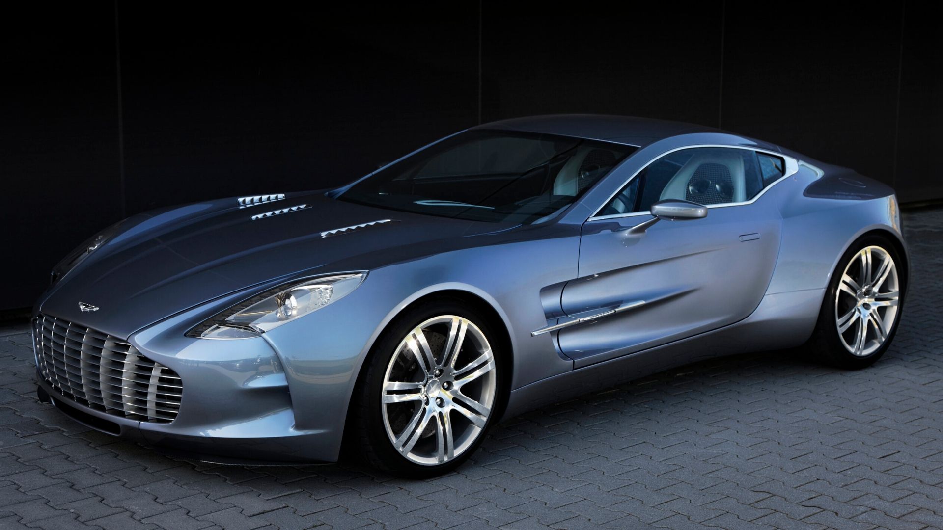 Aston Martin One-77 Azul