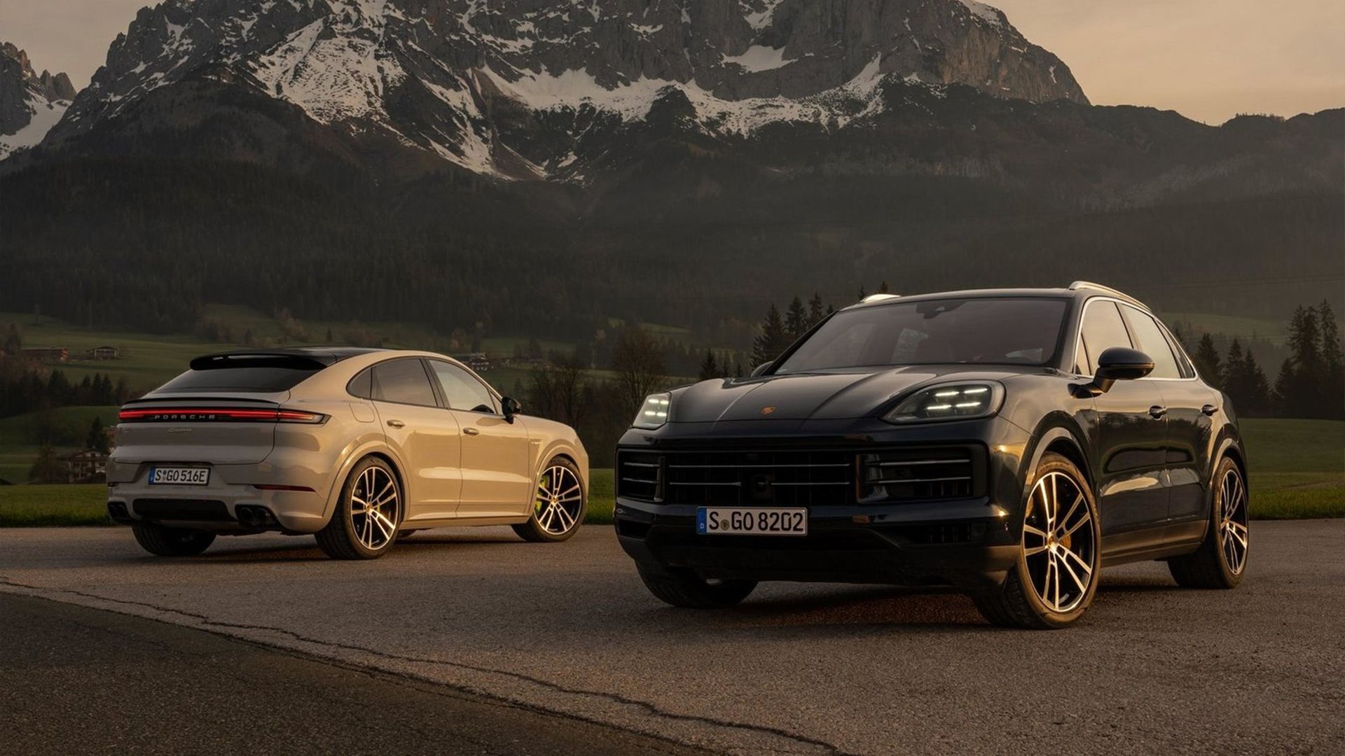 2024 Porsche Cayenne and Cayenne Coupe 