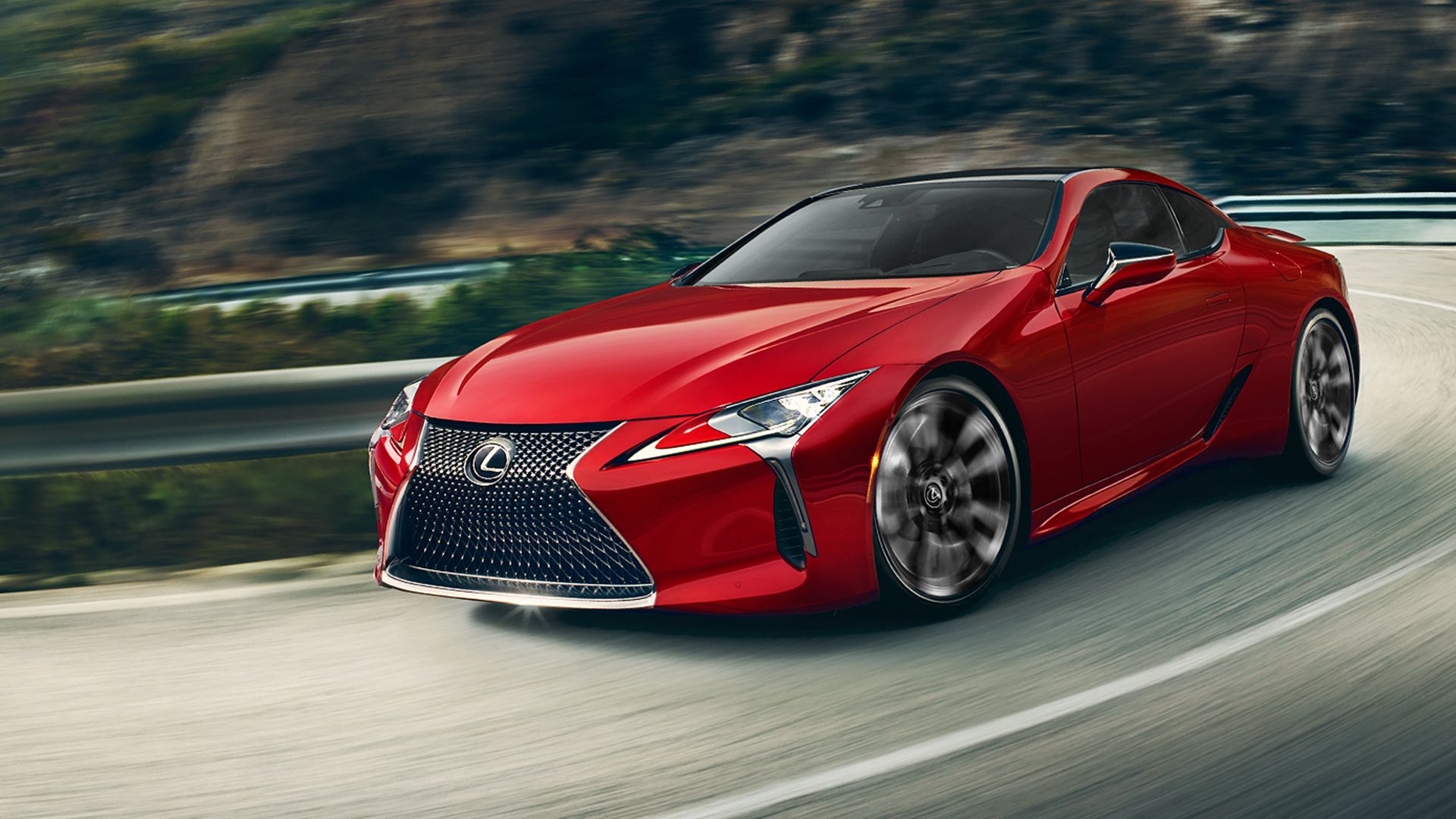 2024 red Lexus LC