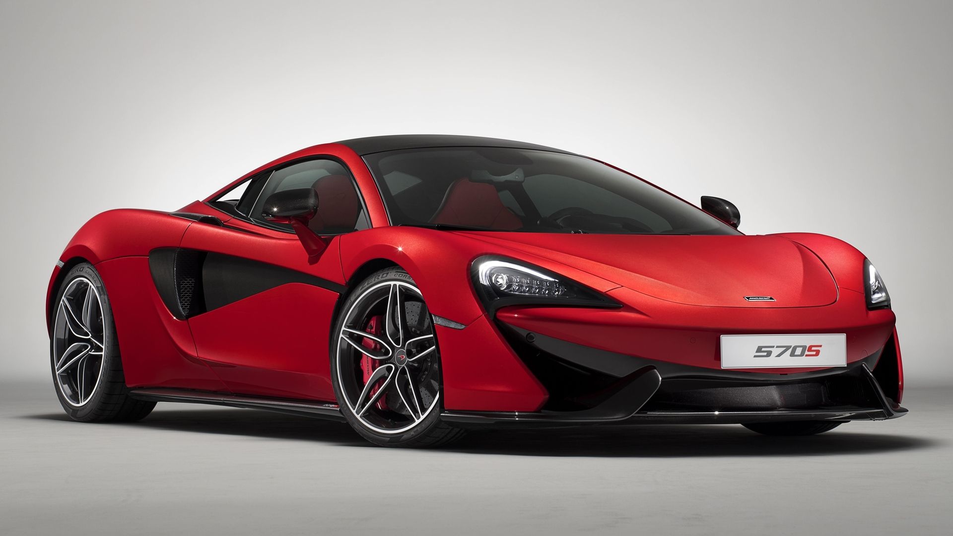 Red McLaren 570S Coupe