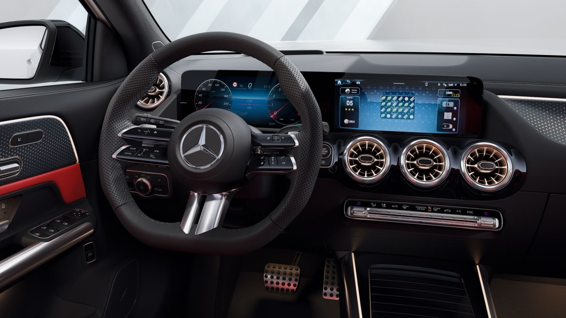 Mercedes-Benz GLA dashboard