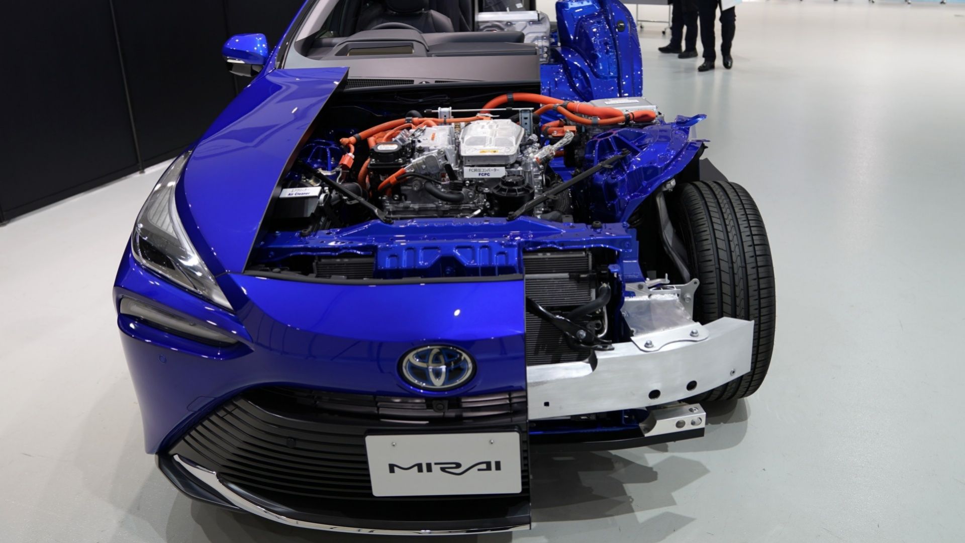 Toyota Mirai interior view