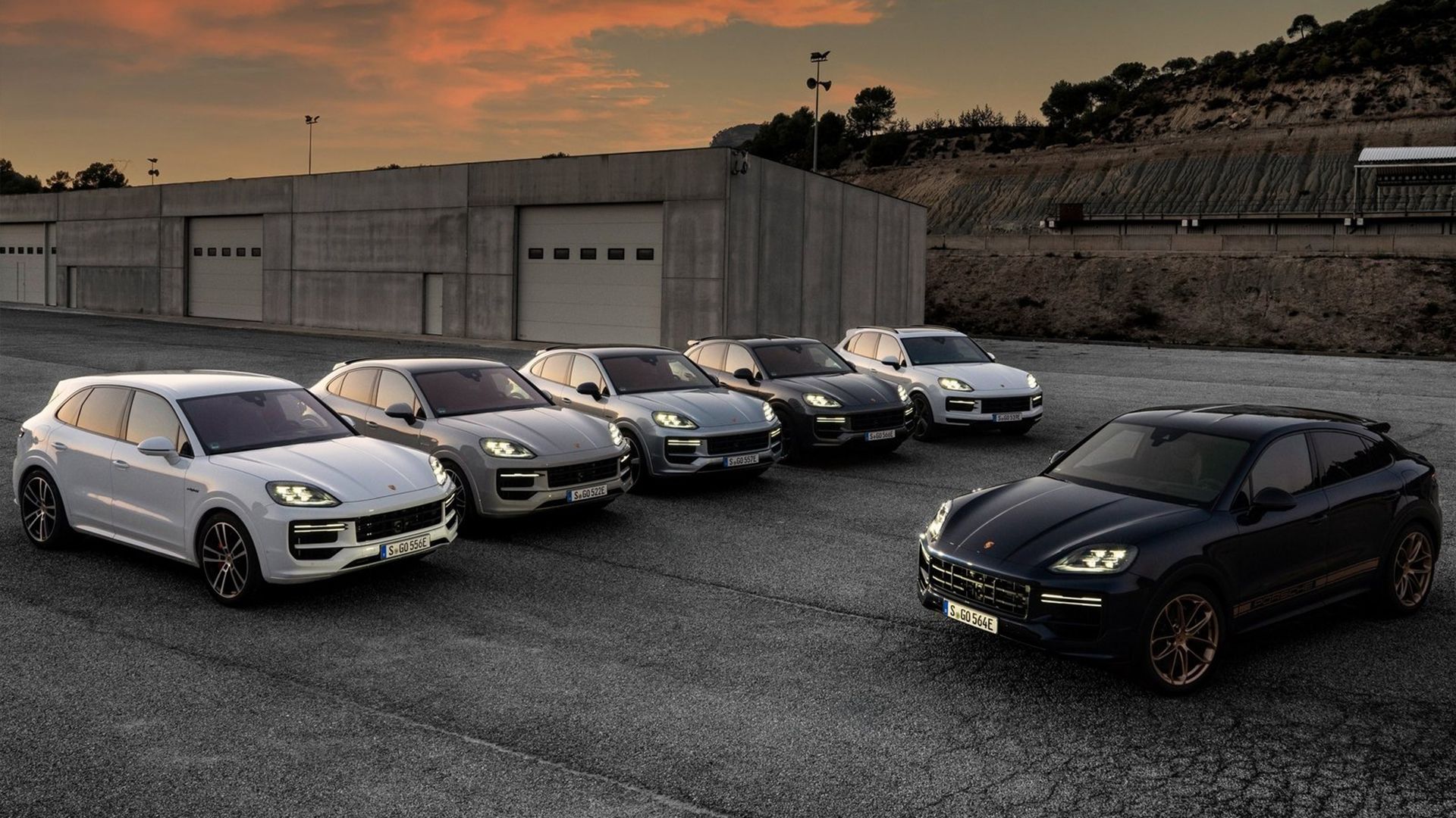 2024 Porsche Cayenne lineup