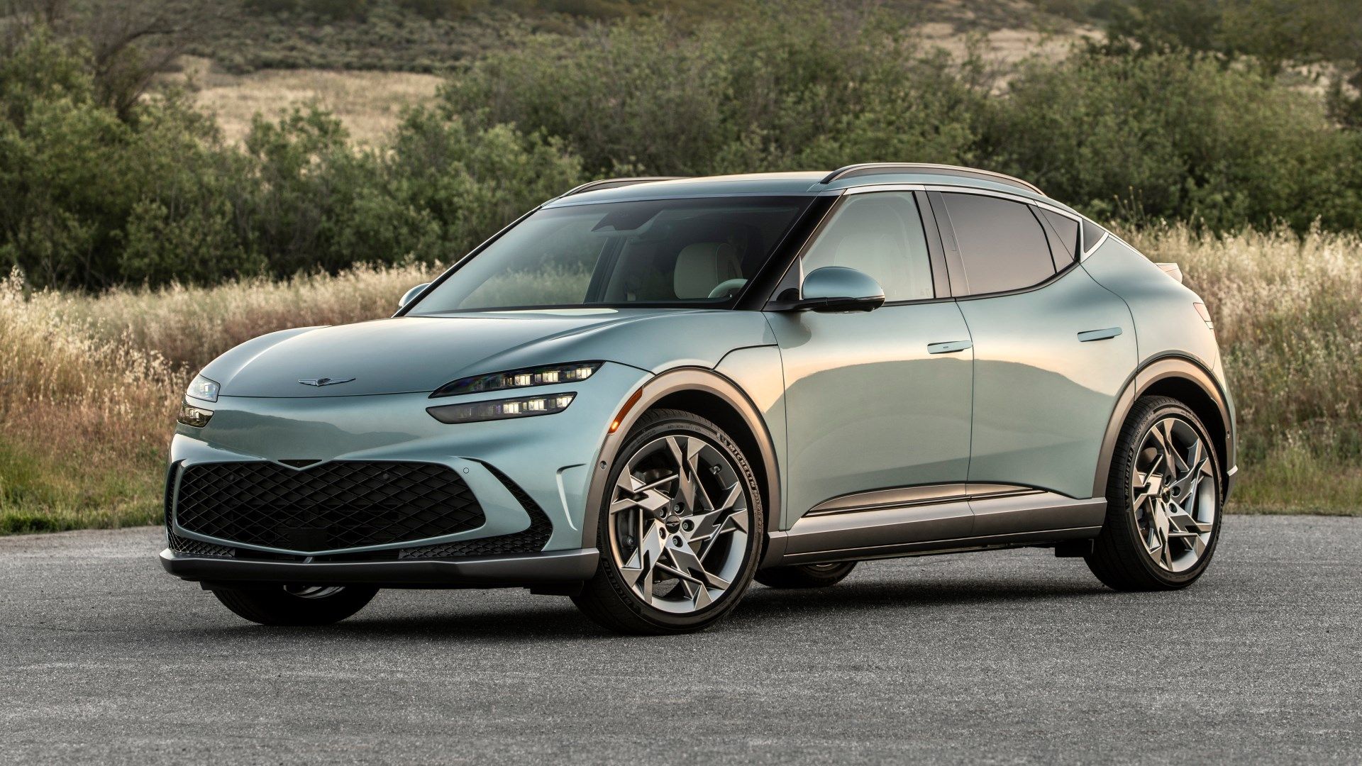 Frente verde 2024 Genesis GV60